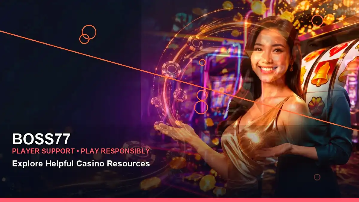 BOSS77 right-framed reels casino bonus games highlighting mobile-friendly casino play