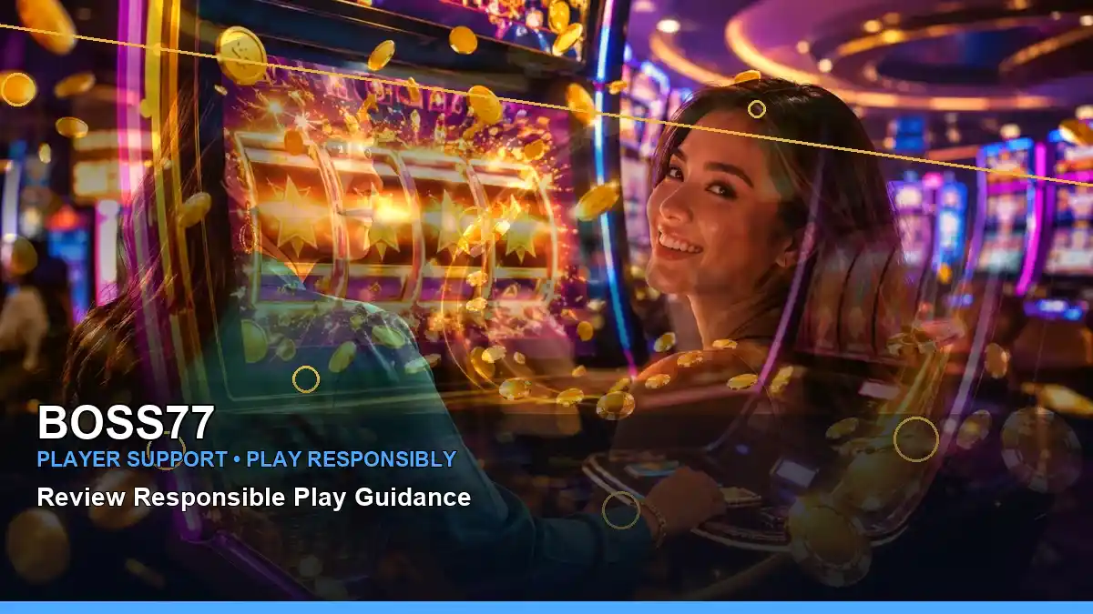 BOSS77 high-energy luxury online slot games in a layered collage layout for Philippine players